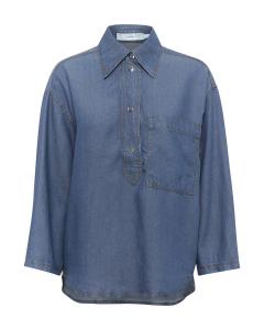 InWear Рубашка 'Philipa' в синем дениме