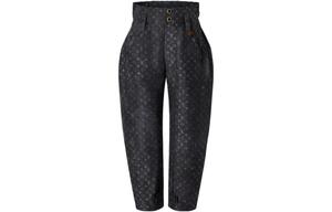 Новые квартальные продукты LV Casual Pants Women's Black Louis Vuitton