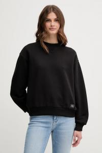 Хлопковая толстовка Calvin Klein Jeans, черный