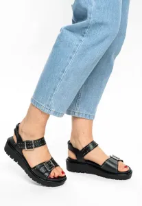 Сандалии на платформе бильбао Ara, Schwarz