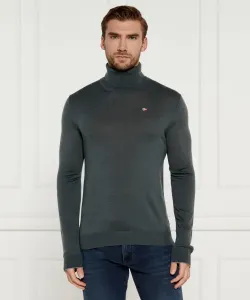 Водолазка из шерсти дамаванд Regular fit Napapijri, синий