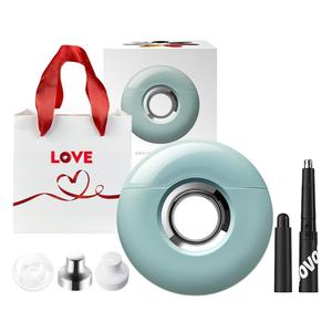 Электрическая бритва Rotary Razors с двойным лезвием, полностью моющаяся, интернет-знаменитый пончик, компактная и портативная, мини летающая тарелка POVOS