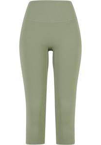 Леггинсы Urban Classics Ladies Capri Leggings, зеленый