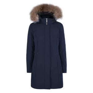 Синие нейлоновые куртки и пальто Zee Lane, синий