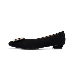 Повседневные однобортные туфли женские ST&SAT, Black
