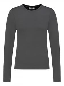 Sublevel Футболка с длинными рукавами антрацитового цвета