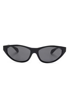 Солнцезащитные очки Versace Eyewear с металлической пластиной Medusa, черный