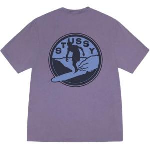 Футболка унисекс Stussy, фиолетовый