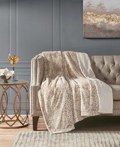 Плед Zuri из искусственного меха, 60 x 70 дюймов Madison Park, бежевый