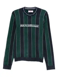 Спортивный свитшот с логотипом Martine Rose, зеленый