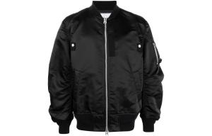 Sacai Бомбер из твила, Black