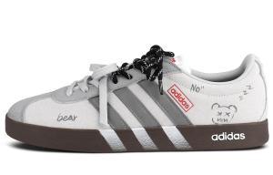 Adidas VL COURT 2.0 износостойкие и легкие низкие немецкие армейские кроссовки unisex белый серый