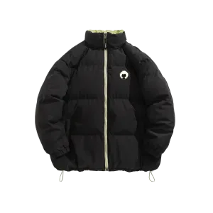 Hello Kitty Hello Kitty SS25 пуховик Unisex Sanrio, черный/зеленый