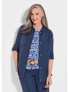 Блузка GOLDNER, морской
