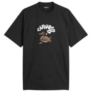 Утка, футболка с уткой Carhartt Wip, черный