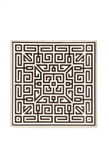 Поднос с узором "Лабиринт" (30,9 см x 30,9 см) Ginori 1735, нейтральный
