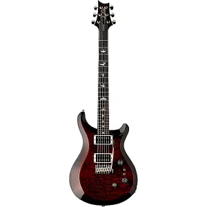 Электрогитара PRS S2 Custom 24, цвет Fire Red Burst, с чехлом