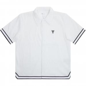 Рубашка What The Kobe Pleated S/S Top Asia Sizing Nike, белый
