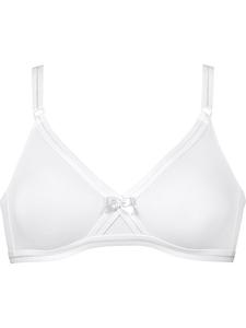 Бюстгальтер без косточек Naturana Bügelloser BH, белый