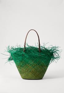 Сумка Sensi Studio Handbag, Military Green/Cognac/Green