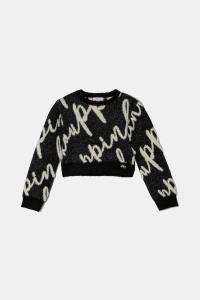 Детский свитер Pinko Up, черный