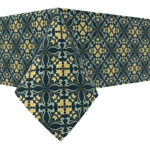 Прямоугольная скатерть, 100 % хлопок, 52x120 дюймов, цветочный 123