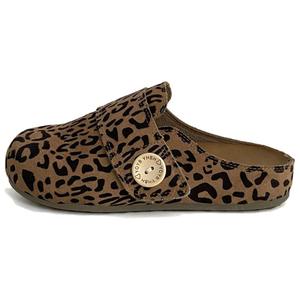 City camel Женские противоскользящие закрытые тапочки с леопардовым принтом, цвет Leopard Print