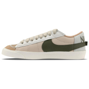 Кроссовки Nike Blazer Low 77, бежевый/белый/черный