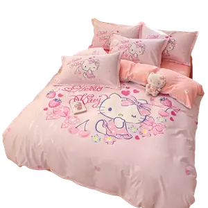 Sanrio Хлопковая пододеяльник 100% хлопок пододеяльник комплект постельного белья