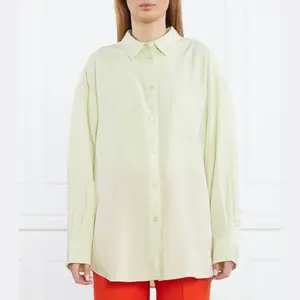 Lua рубашка свободного кроя с добавлением белья Samsøe Samsøe, зеленый