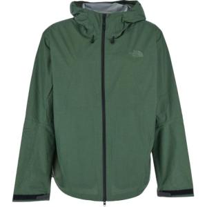 THE NORTH FACE Куртка дождевик с молнией и логотипом, Green