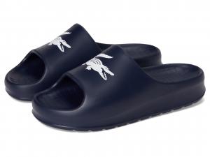 Сандалии Lacoste Serve Slide 2.0, цвет Navy/White Croc