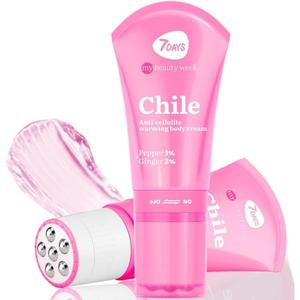 7Days Strong Anti-Cellulite Cream Разогревающий крем для тела с натуральными экстрактами ЧИЛИ 130 мл