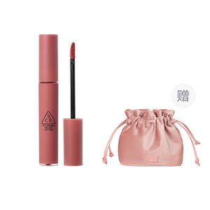 Велюровый муссовый блеск для губ матовый легко растушевывается естественное осветление waterproof макияж 3CE