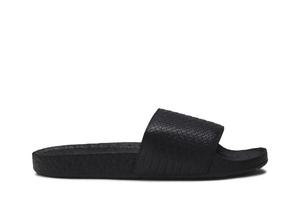Шлепанцы Adilette Boost Slides 'Snakeskin', черный