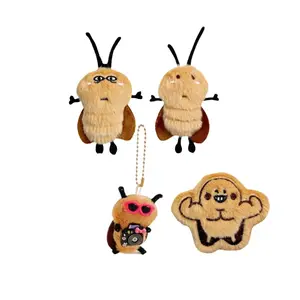 Веселый плюшевый кулон супергерой-муравей для общежития, высота 6,5 см/10 см BUDUO