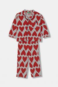 Детская хлопковая пижама United Colors Of Benetton, серый