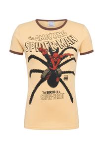 Футболка LOGOSHIRT Shirt Spider-Man, бежевый
