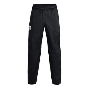 Брюки wind pants 'black' Under Armour, черный