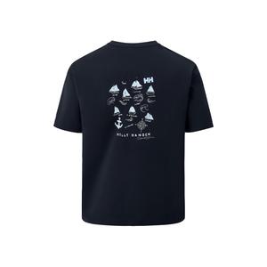 Футболка с коротким рукавом унисекс HELLY HANSEN, синий