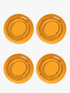 Боковая тарелка Ottolenghi Feast Collection из керамики Serax, Set of 4, 18cm, Yellow Dots