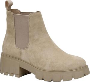 Ботинки CUSHIONAIRE Women's Sasha slip on chelsea boot +Memory Foam, Taupe Suede