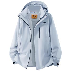 Jeep Городская куртка для отдыха унисекс, Moonlight Blue Single Windbreaker Jacket