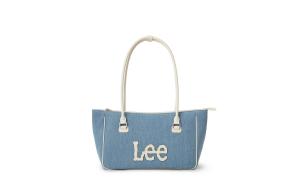 Lee Сумка из полиуретана и текстиля, Light Blue & White