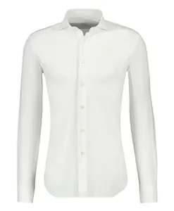 Белая рубашка с длинными рукавами Xacus, белый