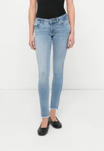 Джинсы onlpower кораллового цвета, узкие. Only, Light Blue Denim