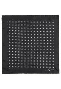 Шелковый нагрудный платок в горошек Polo Ralph Lauren, Black