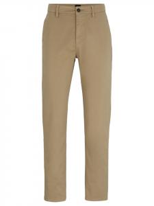 BOSS Брюки чинос зауженного кроя, цвет Light/pas