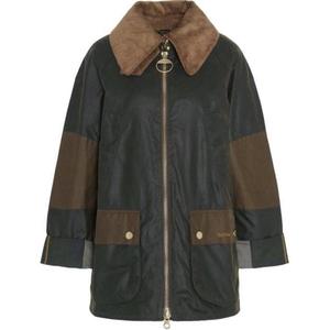 BARBOUR Аллерстон вощеная куртка на молнии, Olive