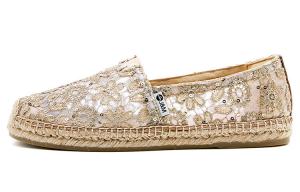 Туфли женские повседневные Women's Casual Shoes Women's Low-Top Joy&Mario, золотой